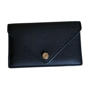 Dagne Dover Snap Button Card Case Black